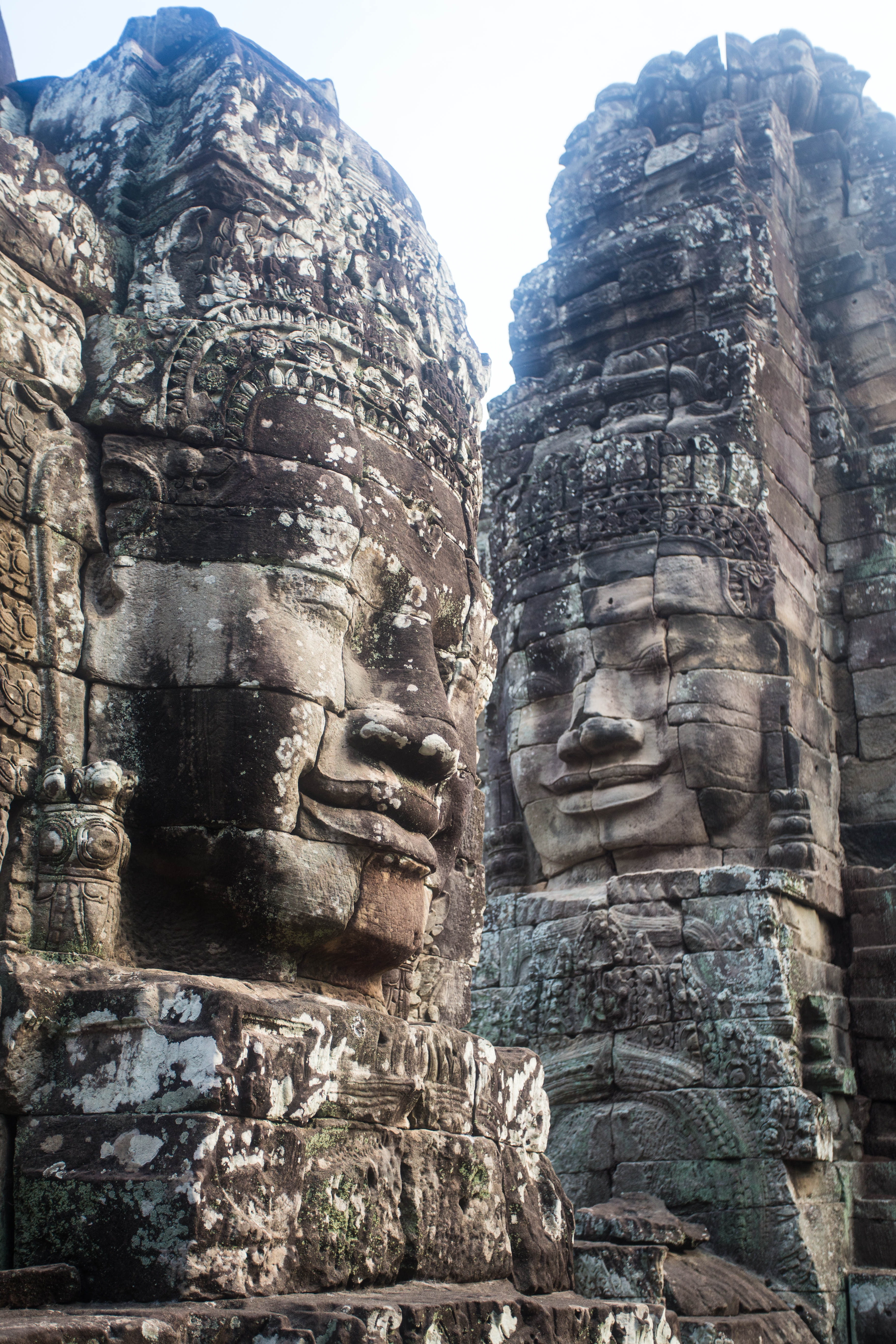 Angkor Wat's faces of Bayon